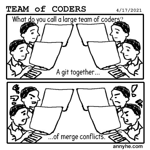 Large programming team