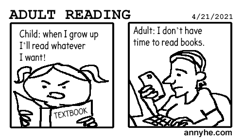 Adult reading
