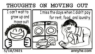 Moving out