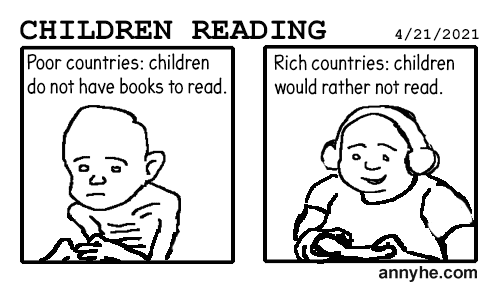 Children reading